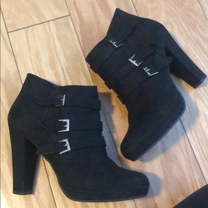 DONATED Report Black Booties